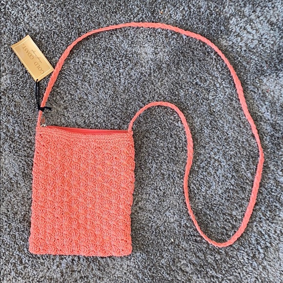 Gold Coast Handbags - Gold Coast Crocheted. Crossbody Bag